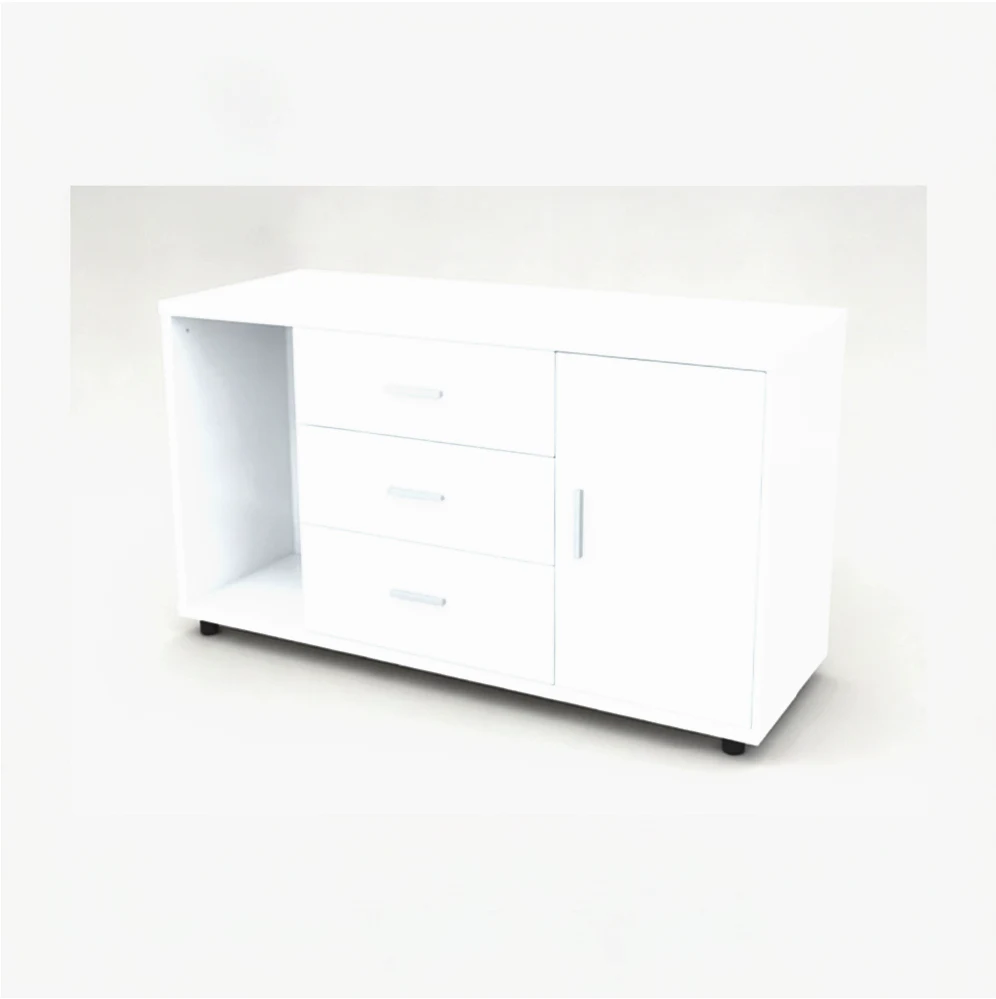 Credenza (3-Drawer + Door)